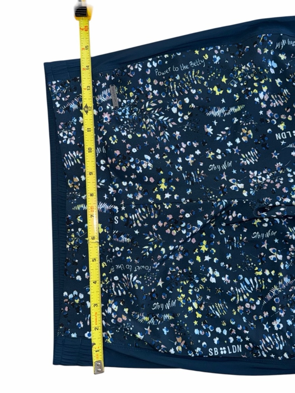 Sweaty Betty Stay Wild Print 7/8 Joggers Blue Floral Athleisure Pants Small - Picture 3 of 10